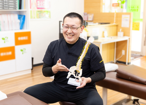 お身体について詳しくご説明いたします。