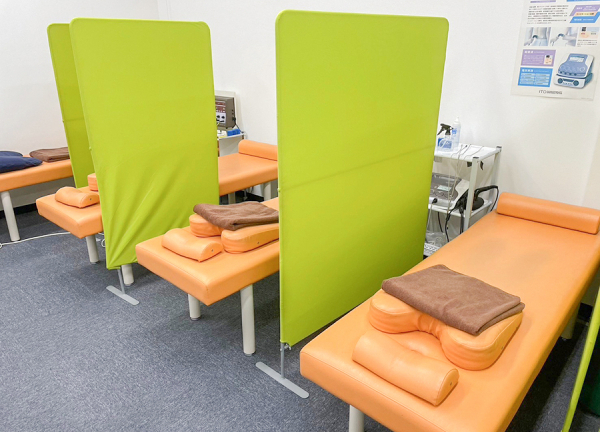 甲斐整骨院　新宮院【鍼灸】(施術ベッドです。)