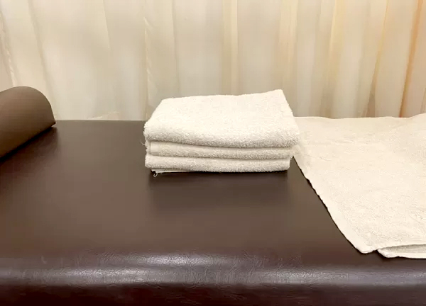 さくら鍼灸整骨院　湘南台院(清潔なタオルを使用しています)