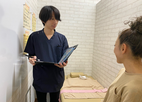 ひだまり鍼灸整骨院(丁寧なカウンセリングでお悩みをヒアリングします)