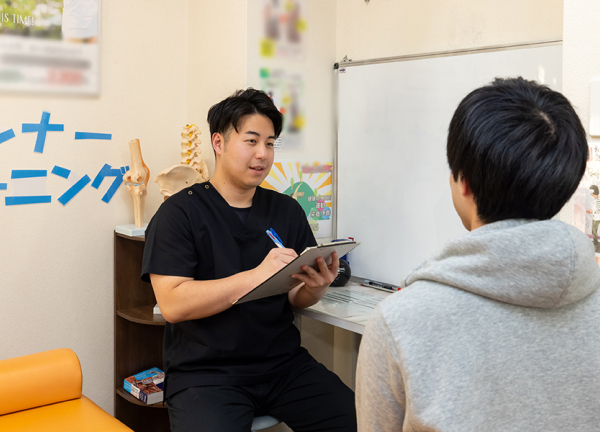 北４２条あおば鍼灸整骨院(丁寧なカウンセリングでお悩みをヒアリングします。)