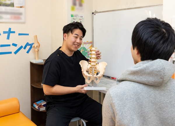 北４２条あおば鍼灸整骨院(お身体について詳しくご説明いたします。)