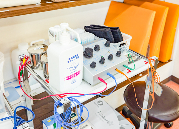 北４２条あおば鍼灸整骨院(鍼の施術機器です。)