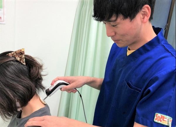 久米川駅前接骨院(ハイボルトで深部の筋肉を修復します。)