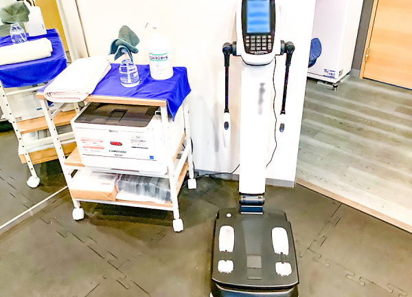 スポーツ総合治療院ＡＣＴ　学芸大学店【鍼灸】(お身体をより詳しくチェックできる機器です。)