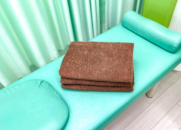 一橋学園駅前鍼灸接骨院(清潔なタオルをご用意しています。)