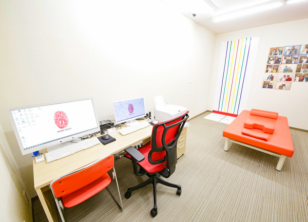 心身堂鍼灸接骨院・整体院　守山院(個室の施術室です。)