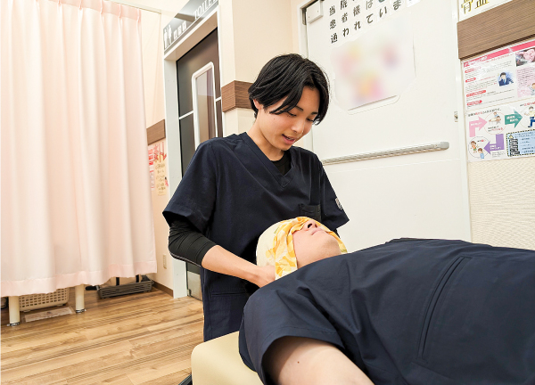 今池南接骨院(頭痛や目の疲れを緩和いたします。)