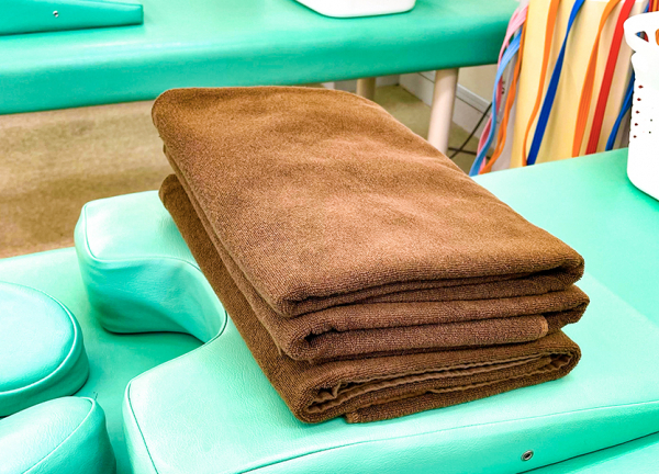 中央林間駅前接骨院(清潔なタオルを使用しています)