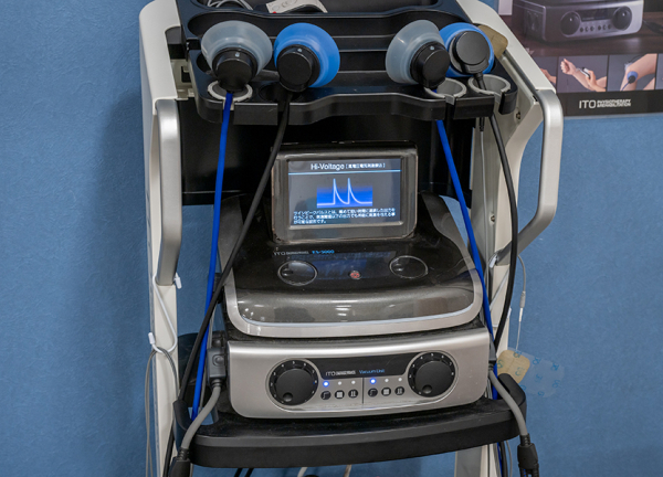 ベアーズ接骨院・鍼灸院　東松山店(施術機器です。)