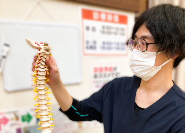 お身体の状態を丁寧に説明します。