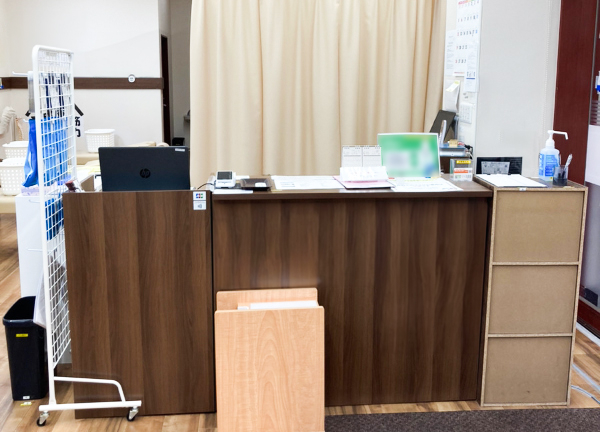 当院の受付です。