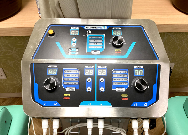 こころ整体院　本厚木院(電気による刺激で硬くなったお身体をほぐします。)