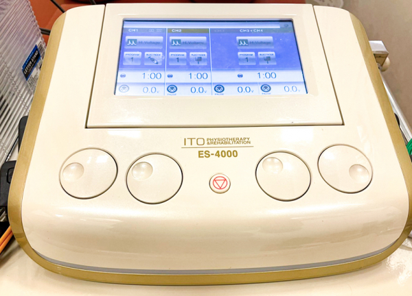 あい鍼灸整骨院　仙台幸町院(施術機器です)