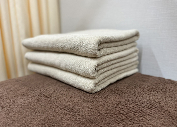 さくら鍼灸・接骨院　希望ヶ丘院(清潔なタオルを使用しています)