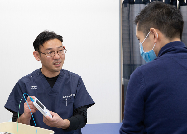 施術内容をわかりやすくご説明します