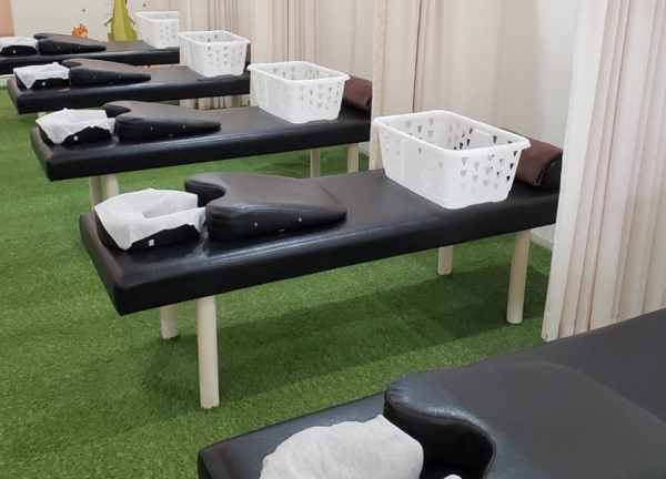 柔道整復院　ｊｕｄｏ－ｓｅｉｆｕｋｕｉｎ　所沢 ａｎｄ鍼灸院(施術ベッドです。)