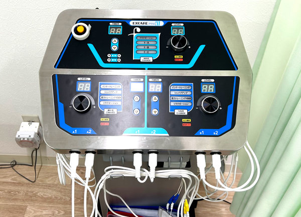こころ整骨院　琴似院(電気による刺激で硬くなったお身体をほぐします。)