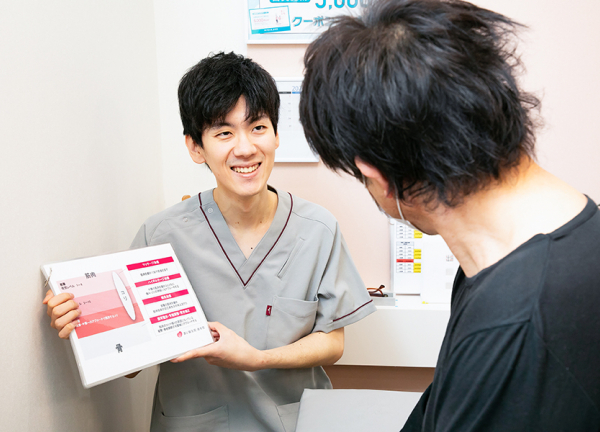 あい鍼灸院・接骨院　ホワイティ梅田院(お身体についてわかりやすくご説明いたします)