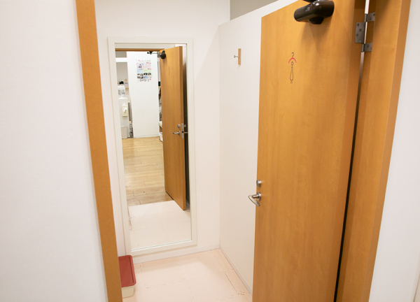 あい鍼灸院・接骨院　ホワイティ梅田院(更衣室です。)