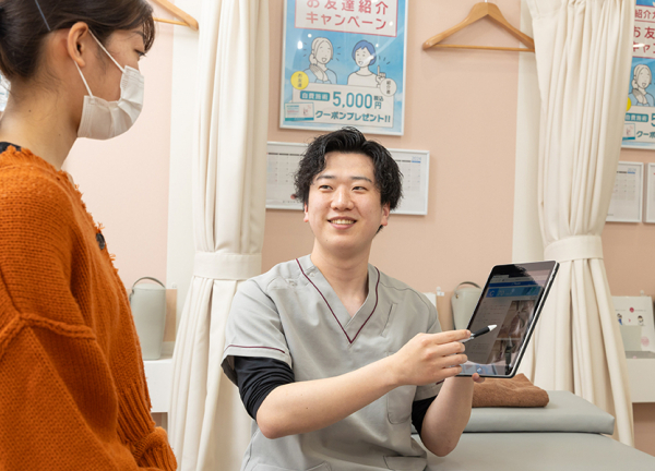 あい鍼灸院・接骨院　石橋阪大前駅院(お身体についてわかりやすくご説明いたします)