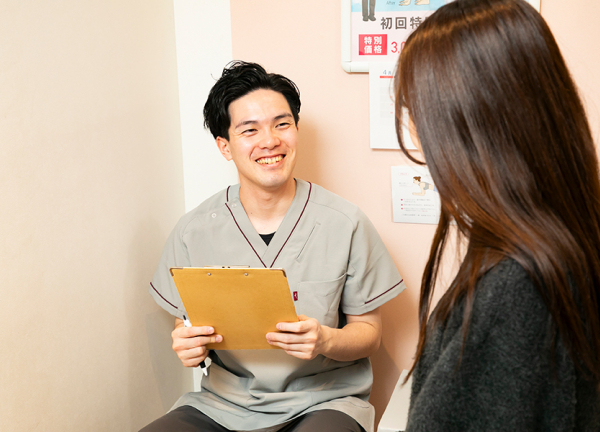 あい鍼灸院・接骨院　心斎橋院(丁寧なカウンセリングでお悩みをヒアリングいたします)