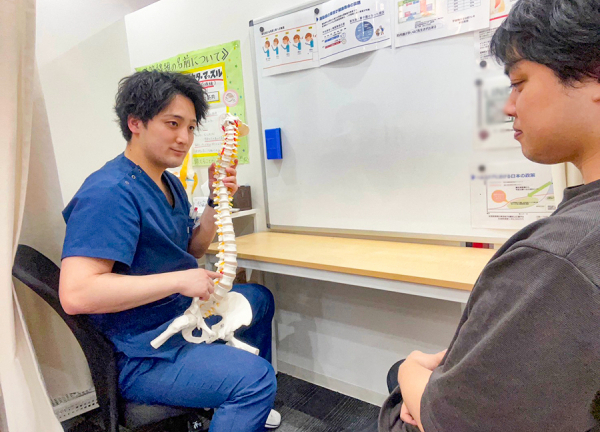 リバイブ鍼灸・接骨院　旗の台院(お身体についてご説明します。)