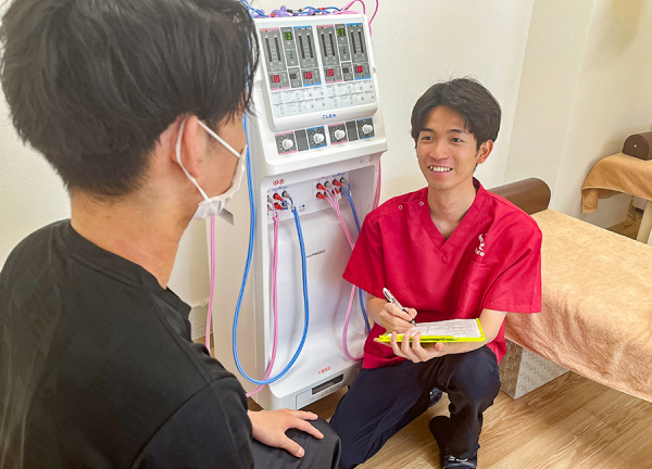 中村橋　ｉ－ｃａｒｅ整骨院(丁寧なカウンセリングでお悩みをヒアリングします)