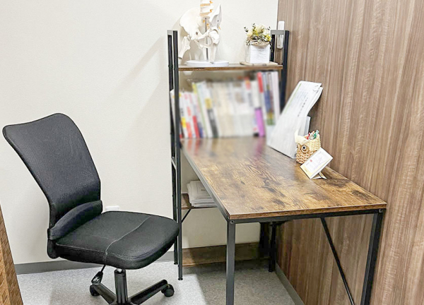 きゆ整骨院　益田市乙吉町院(カウンセリングスペースです。)