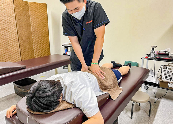 きゆ整骨院　益田市乙吉町院(お客様のお身体に合わせた強弱で刺激します。)