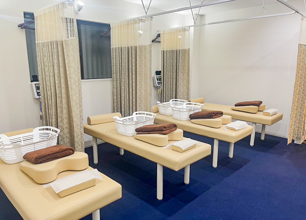 品川中延鍼灸整骨院・整体院(施術室です。)