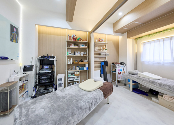 Ｂａｓｉｓ鍼灸整骨院　阿倍野駅・天王寺駅院(施術室です。)