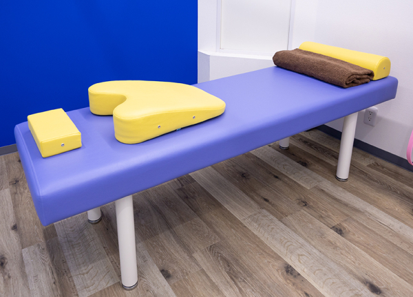 マーサ鍼灸整骨院　ハト浜町院(施術ベッドです。)