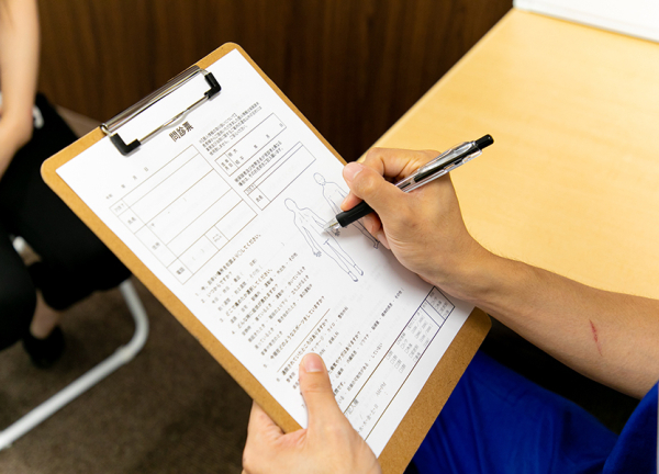 丁寧なカウンセリングでお悩みをヒアリングいたします。