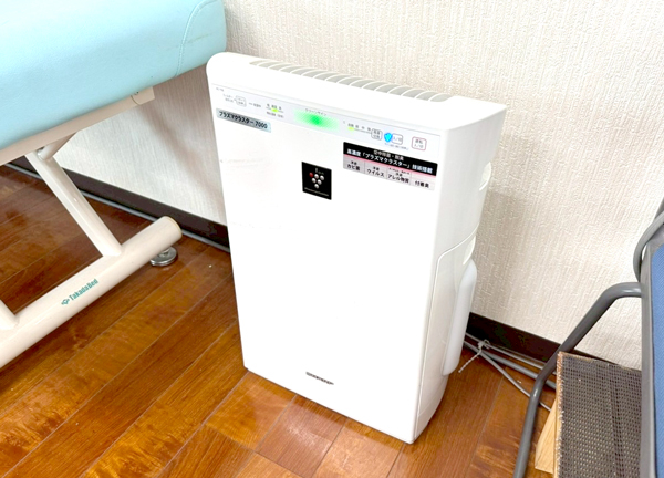 爽美感整骨院(空気清浄機をご用意しております。)