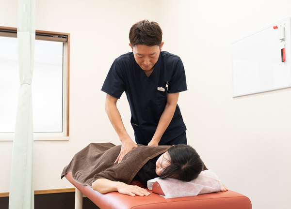 お客様お一人おひとりに合わせた施術をご提供します。