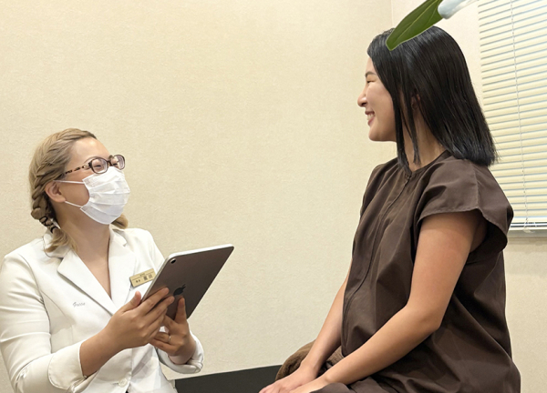 美容鍼灸サロンｇｒｅｅｎ京都　四条烏丸院(丁寧なカウンセリングでお悩みをヒアリングします。)