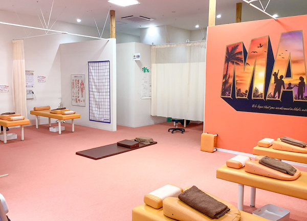 まいれ鍼灸整骨院・整体院　松井山手院(施術室です。)