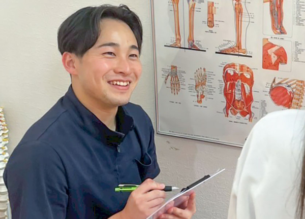 まいれ鍼灸整骨院・整体院　松井山手院(丁寧なカウンセリングでお悩みをヒアリングします。)