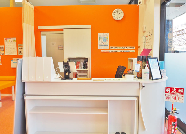 まいれ鍼灸整骨院・整体院　松井山手院(受付です。)