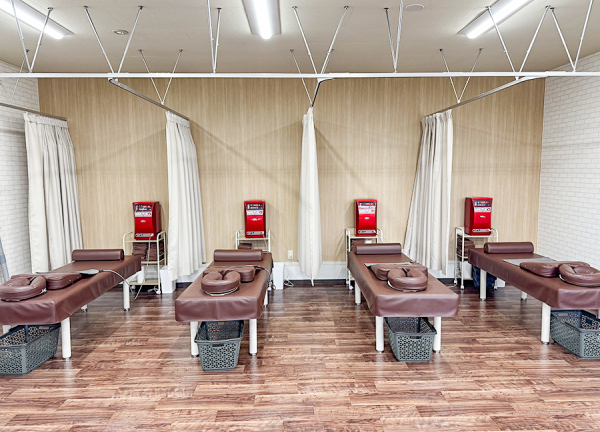 苫小牧なか接骨治療院(施術室です。)