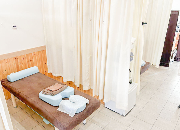 Ｓｍｉｌｅ整骨院(施術ベッドです。)