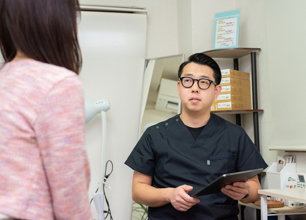 稲田堤たぬき鍼灸整骨院(丁寧なカウンセリングでお悩みをヒアリングします。)