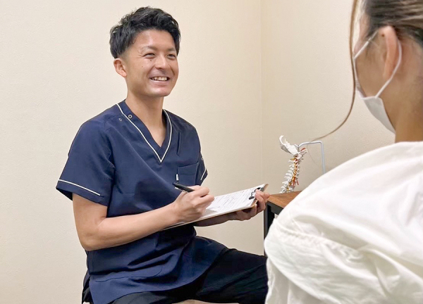だいち鍼灸院・接骨院　下松院／岸和田(丁寧なカウンセリングでお悩みをヒアリングします。)