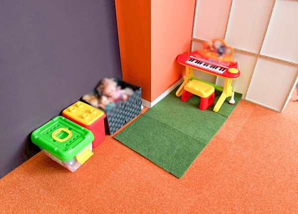 まいれ鍼灸整骨院・整体院　長浜院(キッズスペースです。)