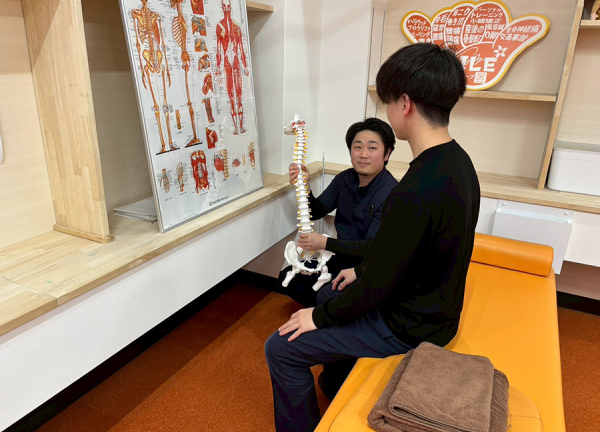 まいれ鍼灸整骨院・整体院　東近江院(お身体について詳しくご説明します。)
