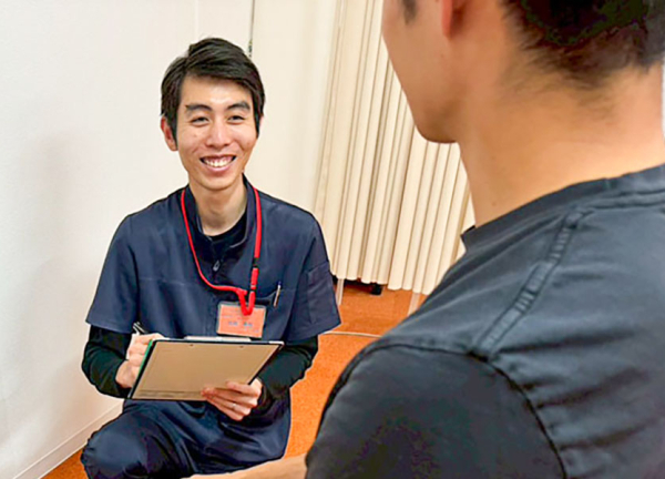 まいれ鍼灸整骨院・整体院　南草津院(丁寧なカウンセリングでお悩みをヒアリングします。)