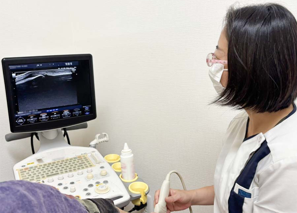 わだ整骨院(画像分析観察装置を使用して細かく状態確認をおこなっています。)