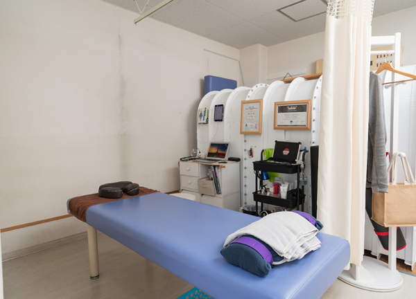 上福岡しらふじ整骨院【鍼灸】(施術室です。)